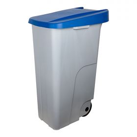 Afval container 110L PP (blauw) Denox EMG 600090
