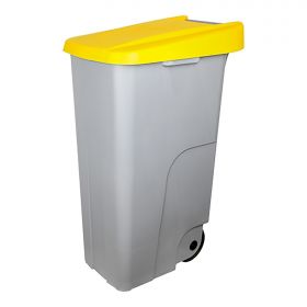 Afval container 110L PP (geel) Denox EMG 600092