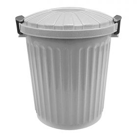 Afval container 23L PP (grijs) Denox EMG 600048