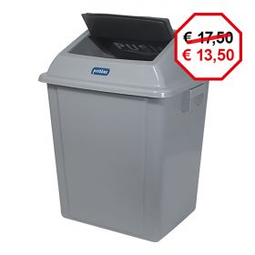 Afval container 25L PP (grijs) EMGA EMG 650001