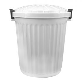 Afval container 43L PP (wit) Denox EMG 600046