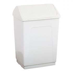 Afval container 55L PP (wit) Denox EMG 600072