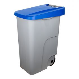 Afval container 85L PP (blauw) Denox EMG 600085