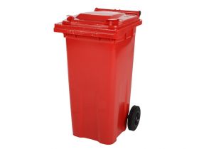Afvalbak 2 Wiel Grote Afvalcontainer Model Mgb 120 Ro - Rood Saro 174-2120