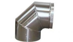 Afzuiging 90° Bocht Rond Ø 450 Combisteel 7220.0167