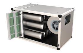 Afzuiging Geurfilterkast Met Motor 4000M3 - 150x79x79 cm Combisteel 7223.0510