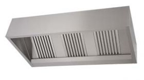 Afzuiging Wandkap Doosmodel 2500 Combisteel 7411.1852