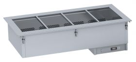 Bain Marie Drop-In Bain-Marie Hete Lucht 2/1 - 79x72x37,3 cm Combisteel 7495.0265