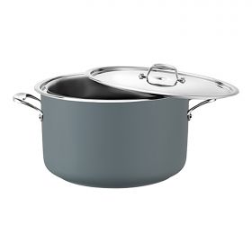 Bain marie pan Ø28 cm RVS (grijs) Pujadas EMG 720974