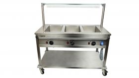 Bain Marie Trolley Model Bts-3 Saro 126-1520