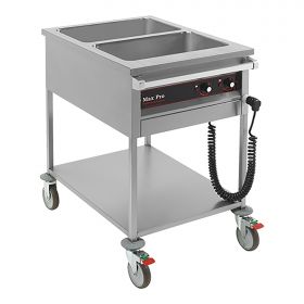 Bain marie wagen RVS MaxPro EMG 921350