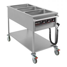 Bain marie wagen RVS MaxPro EMG 921351