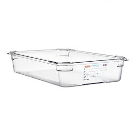 Bak gastronorm GN1/1 PC (transparant) Araven EMG 962513