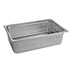 Bak gastronorm GN1/1 RVS geperforeerd CaterChef EMG 953512