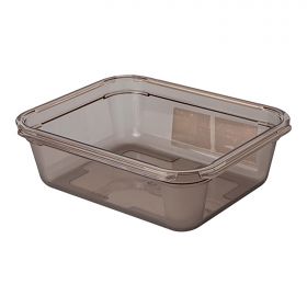 Bak gastronorm GN1/2 copolyester (rookkleurig) Bourgeat EMG 70123