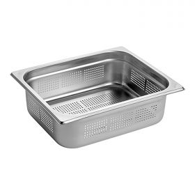 Bak gastronorm GN1/2 RVS geperforeerd CaterChef EMG 953523