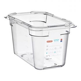 Bak gastronorm GN1/4 PC (transparant) Araven EMG 962542