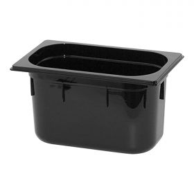 Bak gastronorm GN1/4 PC (zwart) CaterChef EMG 853042