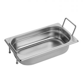 Bak gastronorm GN1/4 RVS CaterChef EMG 953464