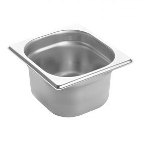 Bak gastronorm GN1/6 RVS CaterChef EMG 953163