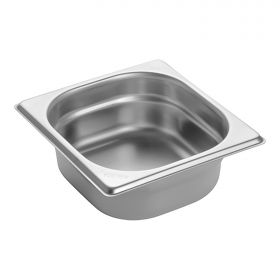 Bak gastronorm GN1/6 RVS CaterChef EMG 953164
