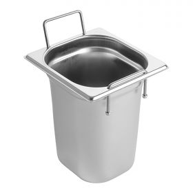 Bak gastronorm GN1/6 RVS CaterChef EMG 953471