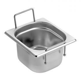 Bak gastronorm GN1/6 RVS CaterChef EMG 953473