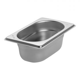 Bak gastronorm GN1/9 RVS CaterChef EMG 953190