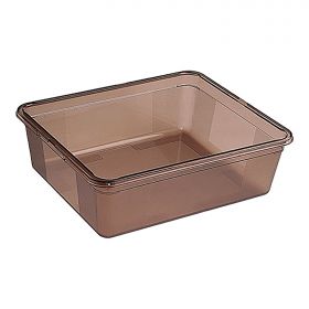 Bak gastronorm GN2/1 copolyester (rookkleurig) Bourgeat EMG 70212
