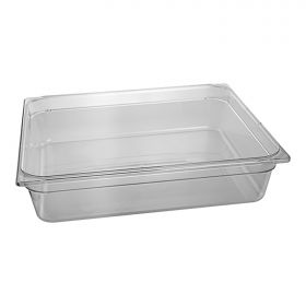 Bak gastronorm GN2/1 PC (transparant) CaterChef EMG 953001