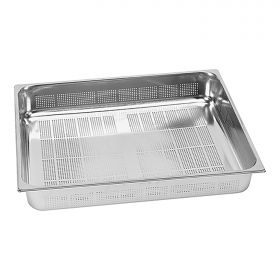 Bak gastronorm GN2/1 RVS geperforeerd CaterChef EMG 953546