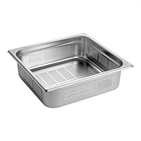 Bak gastronorm GN2/3 RVS geperforeerd CaterChef EMG 953533