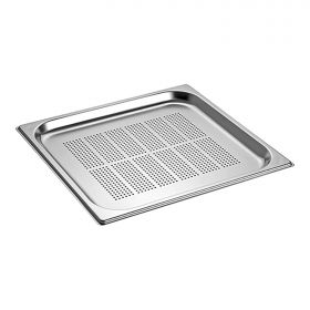 Bak gastronorm GN2/3 RVS geperforeerd CaterChef EMG 953537