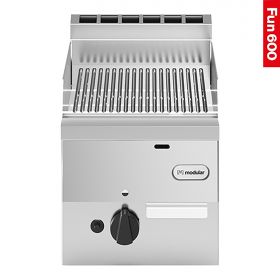 Bakplaat geribbeld gas RVS Modular EMG 318647