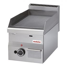 Bakplaat geribbeld RVS Modular EMG 316635