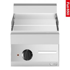 Bakplaat glad elektr. RVS Modular EMG 318122