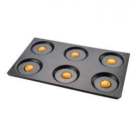 Bakplaat GN1/1 alum. EMGA EMG 720207