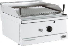 Bakplaat / Grillplaat Base 600 Lavasteengrill Gas - 60x60x30 cm Combisteel 7178.0075