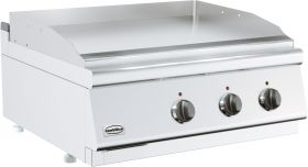 Bakplaat / Grillplaat Base 700 Elektrisch Chroom Dubbel Tafelmodel Verchroomd glad - 80x70x30 cm Combisteel 7178.0270