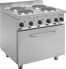Bakplaat / Grillplaat Elektrisch Fornuis Met Elektrische Oven Model E7/Cuet4Le Saro 423-1080