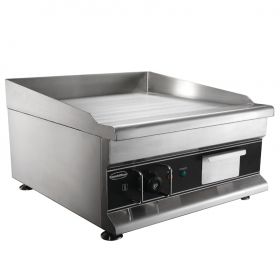 Bakplaat / Grillplaat Elektrische Chroom Verchroomd glad - 50x52x31 cm Combisteel 7455.1055