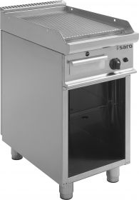 Bakplaat / Grillplaat Gas Met Open Onderstel Model E7/Ktg1Bar Saro 423-1190