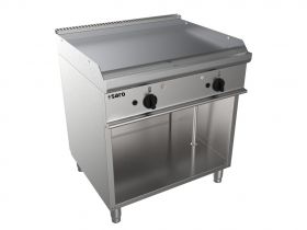 Bakplaat / Grillplaat Gas Met Open Onderstel Model E7/Ktg2Bal Saro 423-1195