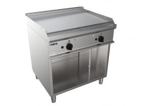 Bakplaat / Grillplaat Gas Met Open Onderstel Model E7/Ktg2Bar Saro 423-1200