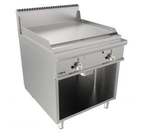Bakplaat / Grillplaat Gas Met Open Onderstel - Model Lq Ftg4Bar Saro 423-8640