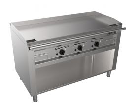 Bakplaat / Grillplaat Gas Teppanyaki Grill Met Open Onderstel Model Ted3/140G Saro 423-3105