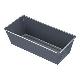 Bakvorm cake 25x11 cm staal (grijs) Westmark EMG 16210