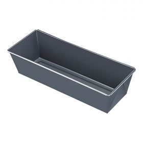 Bakvorm cake 30x11 cm staal (grijs) Westmark EMG 16211