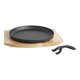 Bistro serveerpan Ø22 cm gietijzer (zwart) EMGA EMG 861515