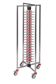Bordenrek Bordstapelaar Plate-Mate Model Pm 78 Inklapbaar Saro 87-1035